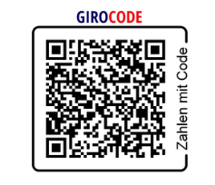 Beispiel für Giro-Bezahlcode